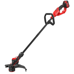 CRAFTSMAN front view of string trimmer showing wide 13-inch swath benefit