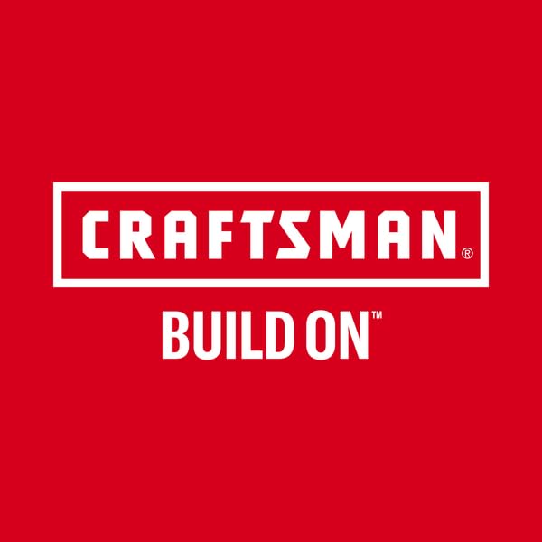 CRAFTSMAN trimmer hanging on VERSATRACK showing tidy storage benefit