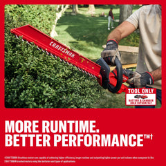 CRAFTSMAN V20 laser-cut blades close-up highlighting precise cuts and durability