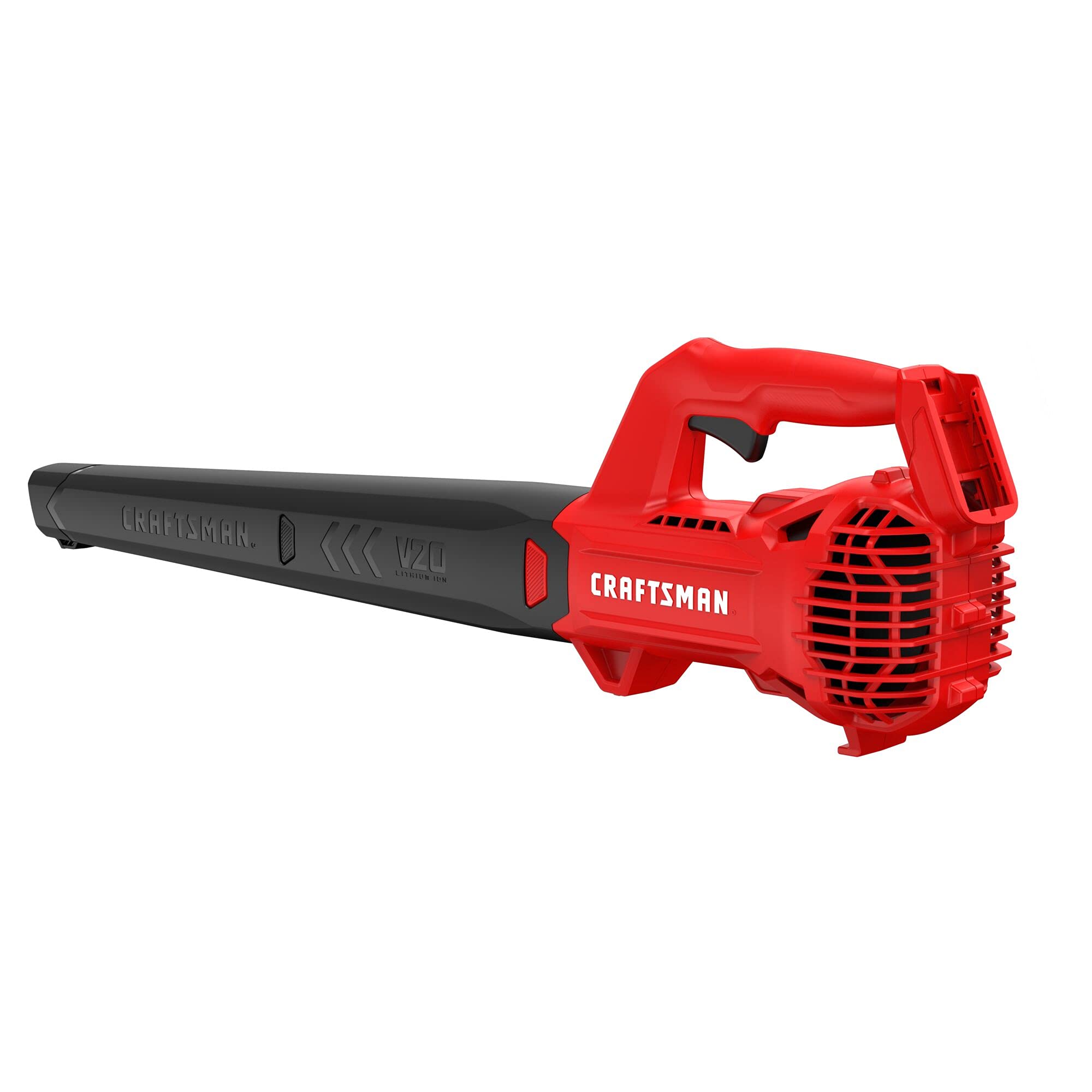 CRAFTSMAN V20 product label and packaging showing model and tool-only note