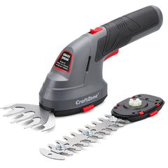CRAFTZONE front view of cordless trimmer showing compact design and portability