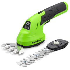 CRAFTZONE front view of trimmer showing compact 2-in-1 design and versatility