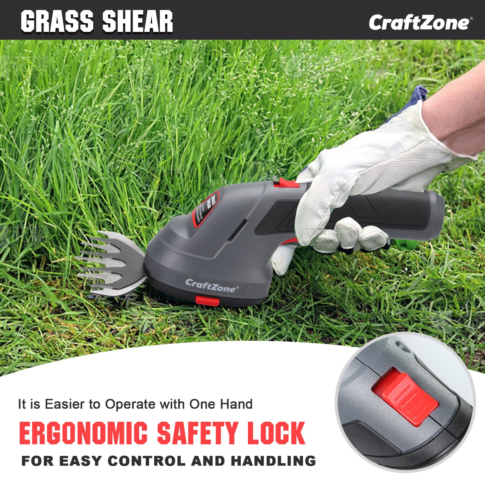 CRAFTZONE trimmer next to ruler showing compact size for easy storage benefit