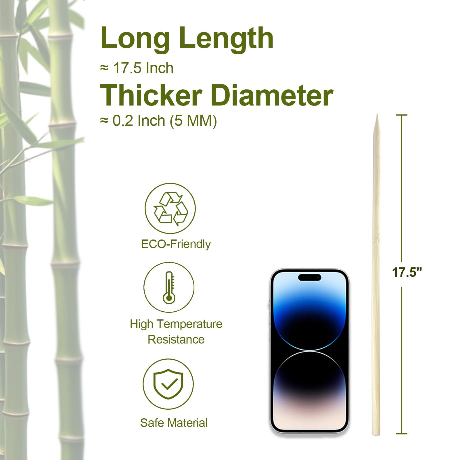 CrazyTerra stacked sticks highlighting 5mm thickness for durability