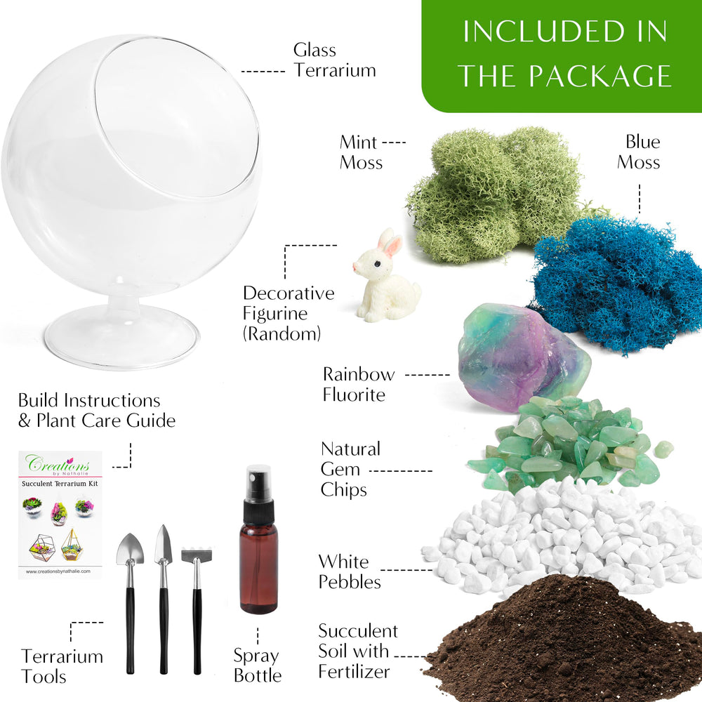 Creations by Nathalie full kit contents laid out for easy assembly and planning
