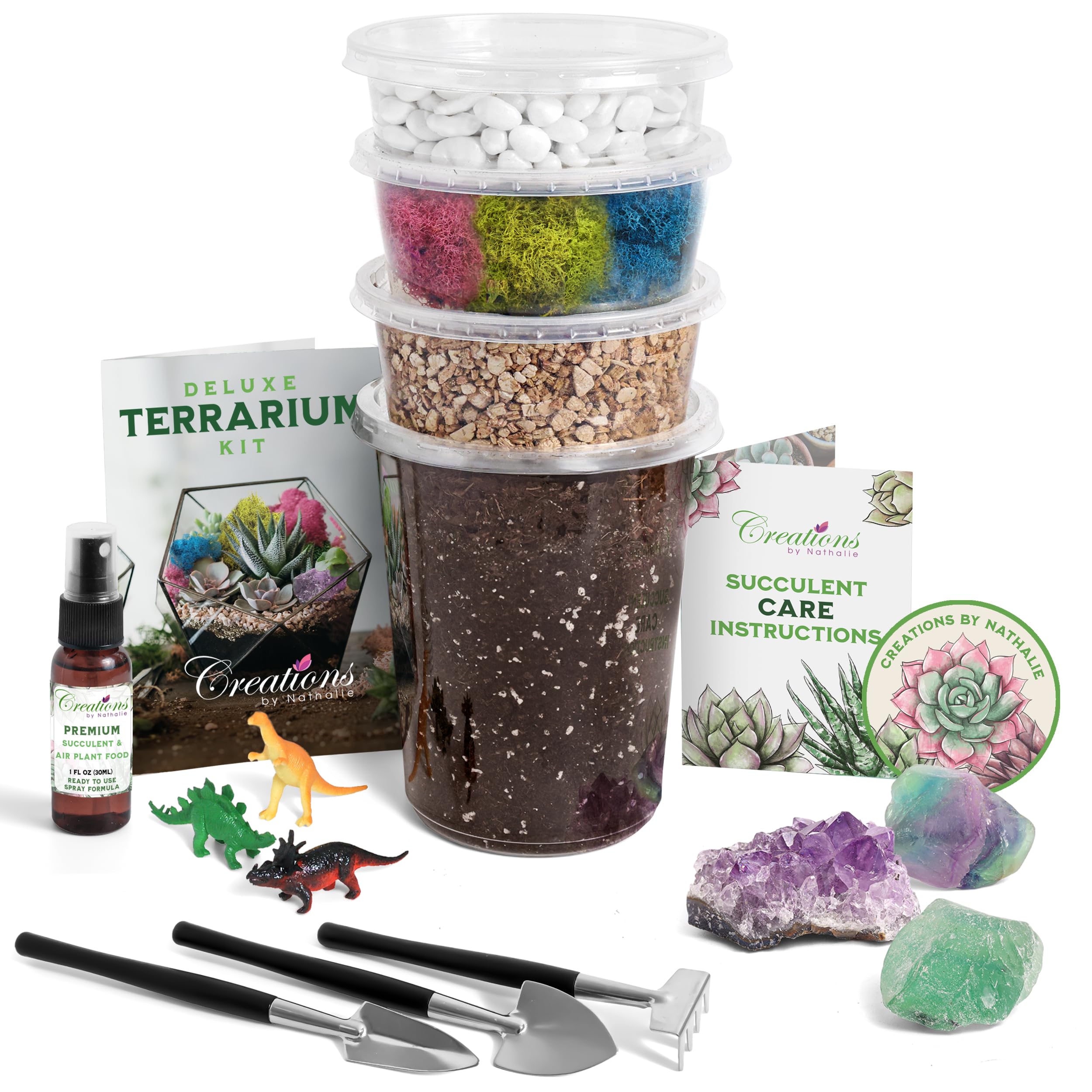 Creations by Nathalie kit front packaging showing contents and benefit in one box