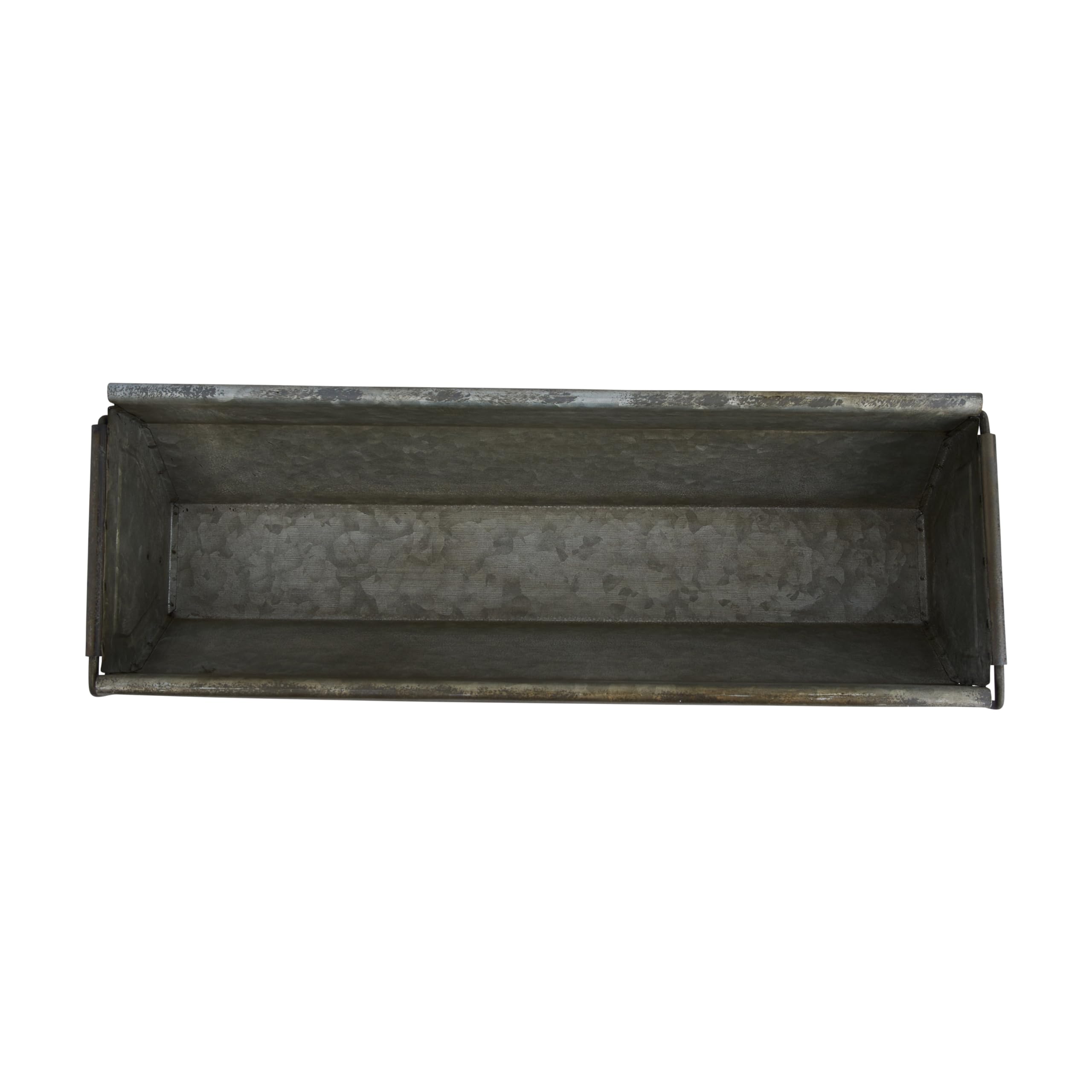 Creative Co-Op detail of contemporary metal legs providing stability and raised display benefit