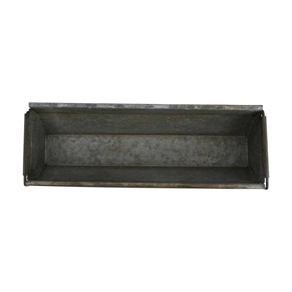 Creative Co-Op detail of contemporary metal legs providing stability and raised display benefit