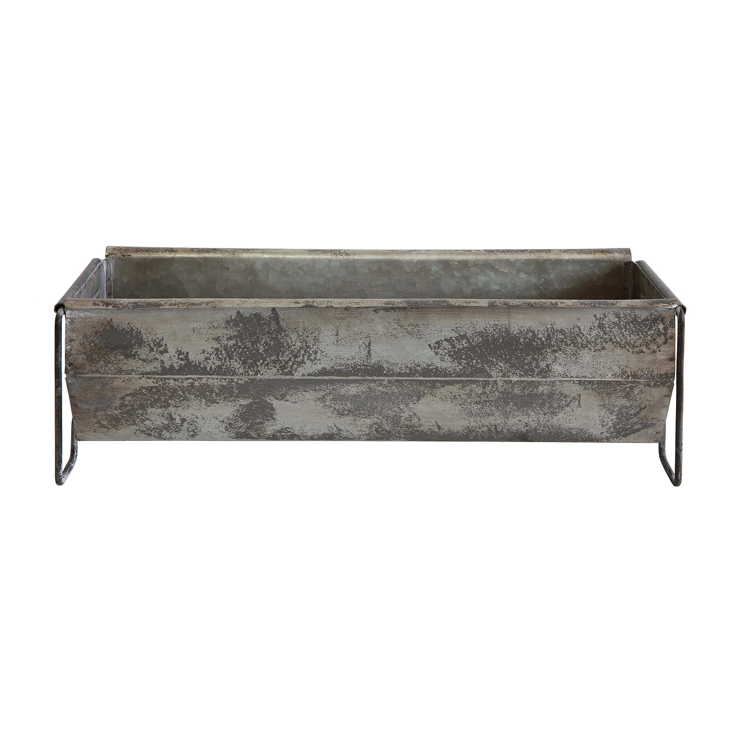 Creative Co-Op close-up of distressed zinc texture highlighting aged character and visual depth