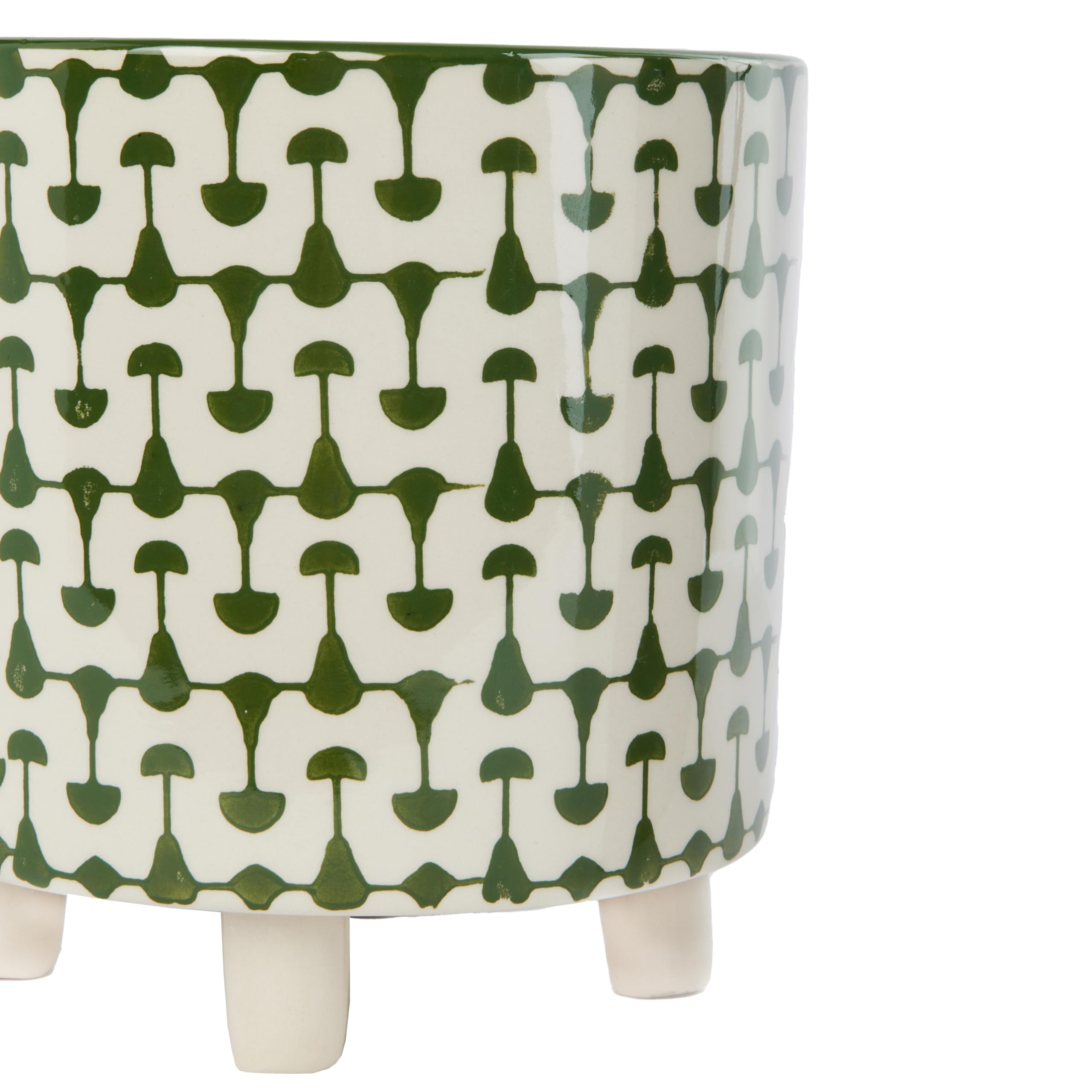 Creative Co-Op with a 7 inch nursery pot inside showing correct size fit