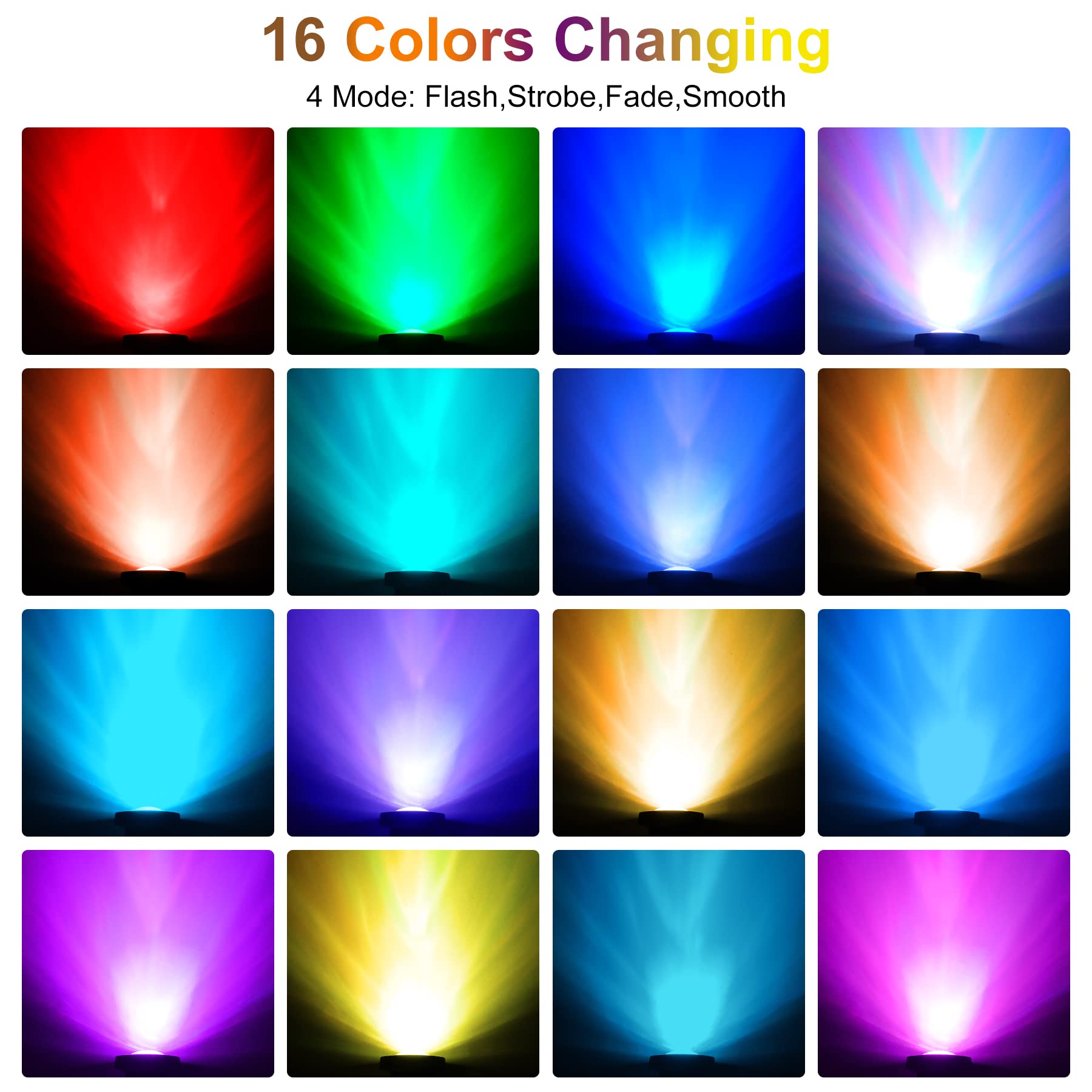 CREPOW installed underwater in a pond showing safe, colorful illumination benefits
