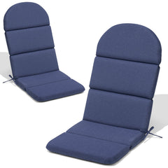 Crestlive front view of two Adirondack cushions showing full coverage and comfort