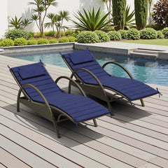 Crestlive front view of full 80x26 chaise cushion showing coverage and comfort