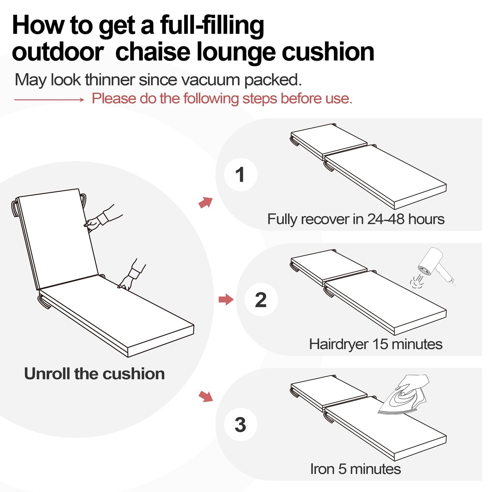 Crestlive vacuum-packed cushion before expansion for convenient shipping