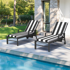 Crestlive front view of both chaise cushions showing full coverage and neat fit
