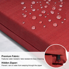 Crestlive cushions on poolside lounge illustrating comfortable outdoor seating