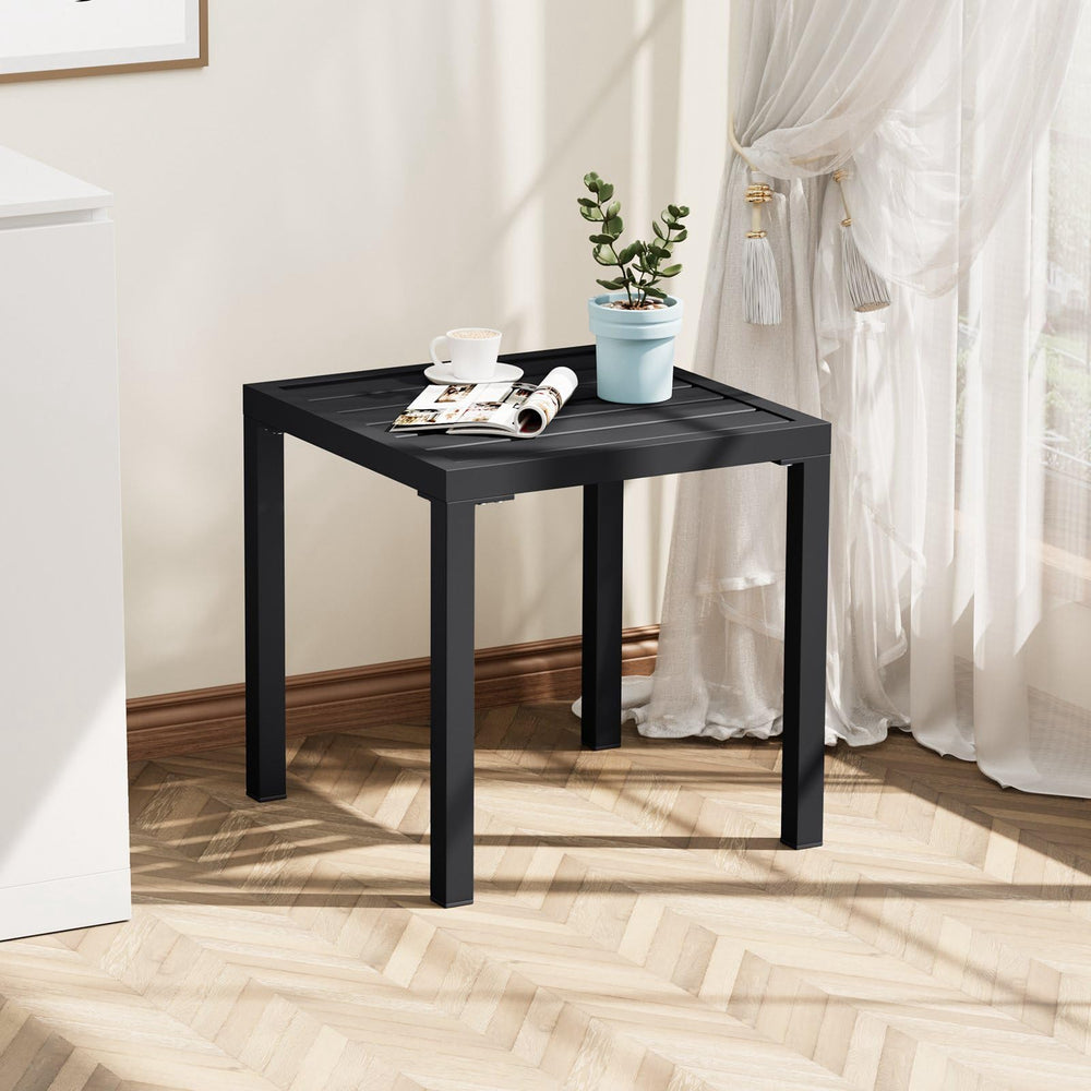 Crestlive table folded and stored illustrating lightweight transport and compact storage