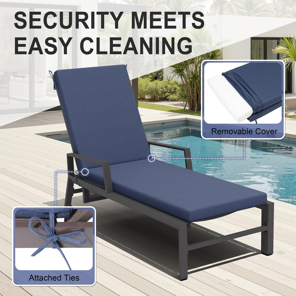 Crestlive measuring tape beside cushion showing 72 inches, confirms universal fit