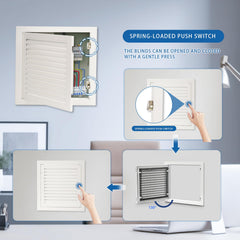 Crezone inside 12x12 opening displayed for easy utility access benefit