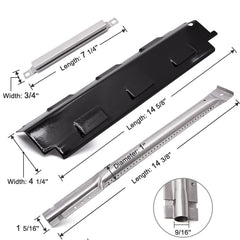 Criditpid stainless-steel burner close-up showing corrosion resistance and cleaner flame