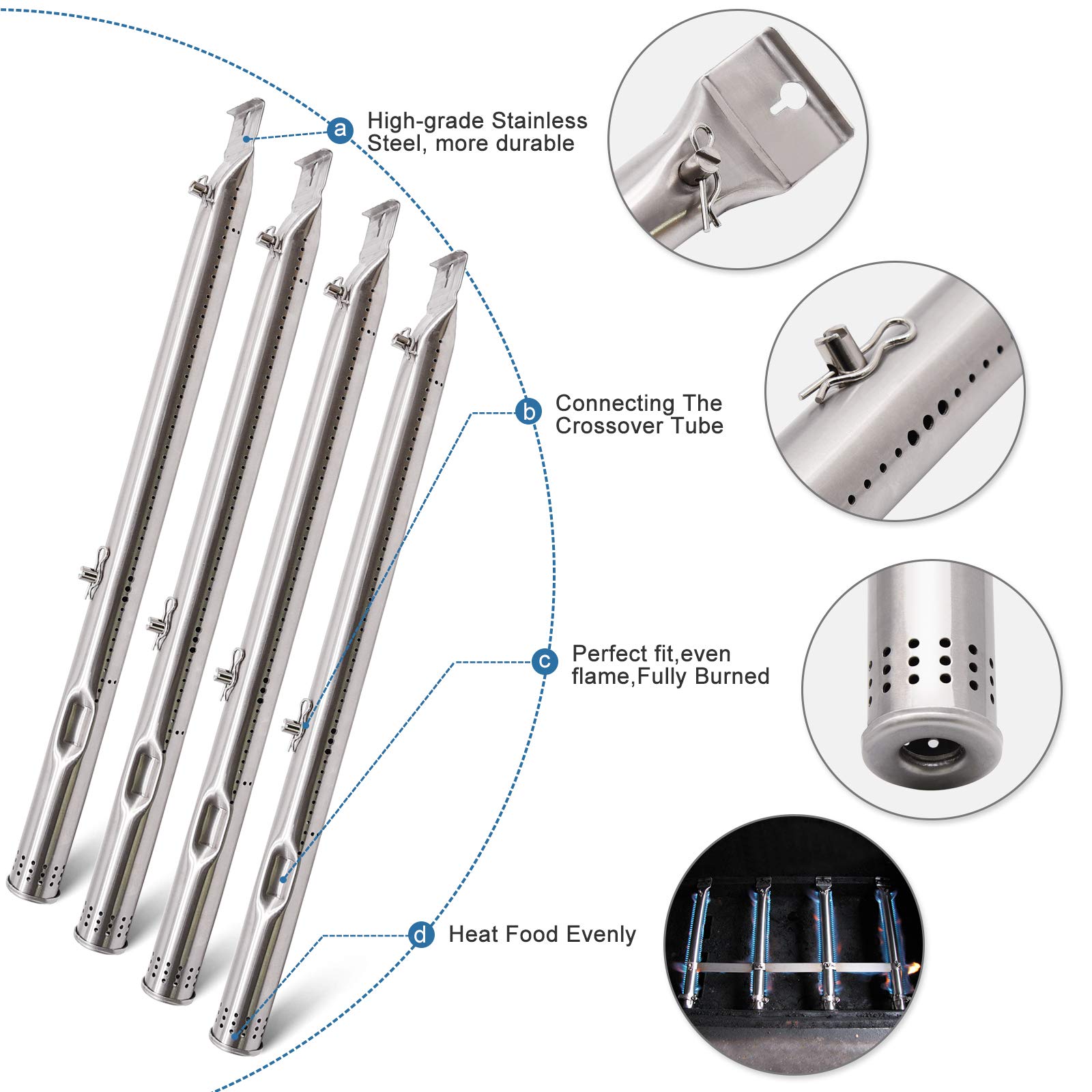 Criditpid crossover tube image showing reliable gas flow restoration benefit