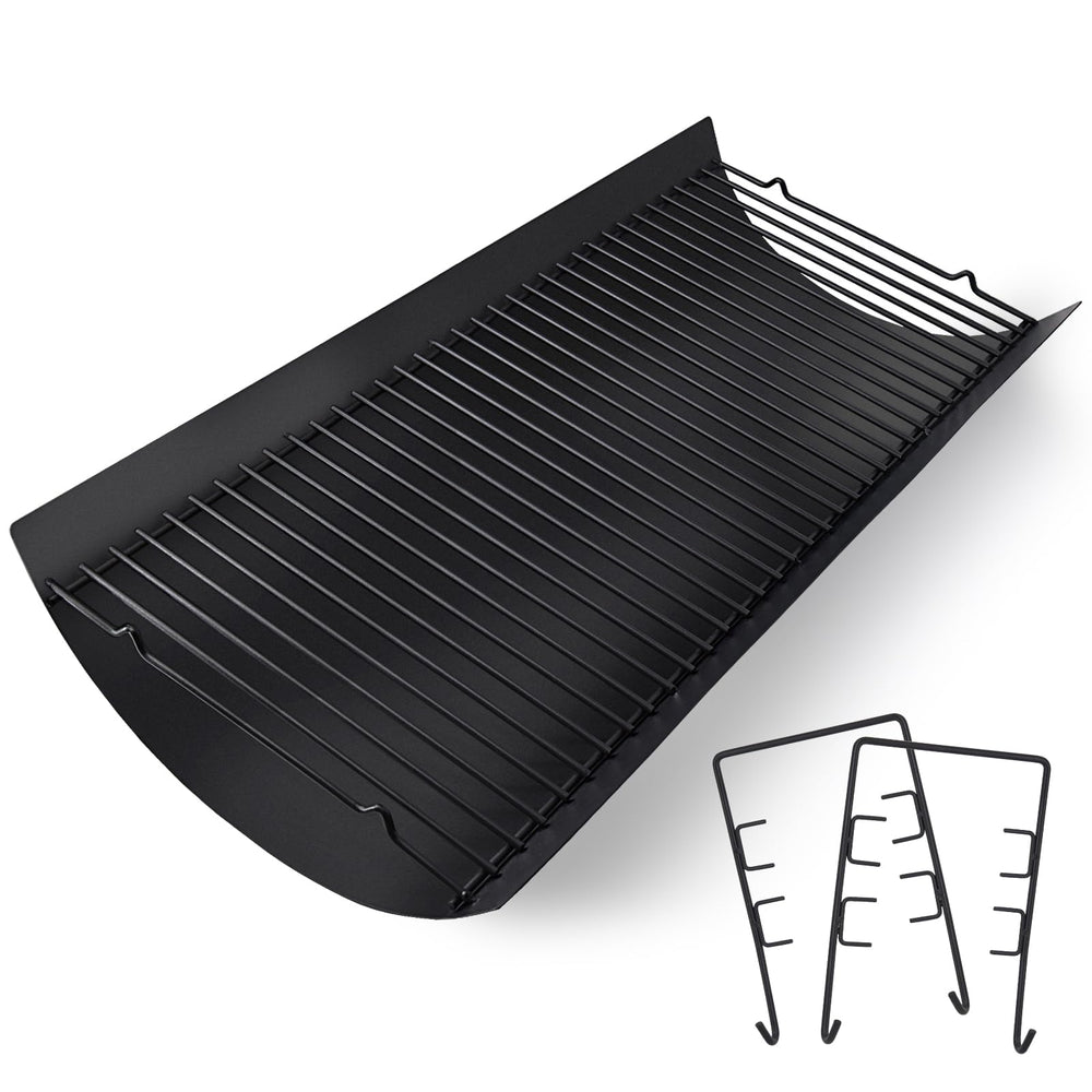 Criditpid front view of ash pan packaged showing ready replacement and protection