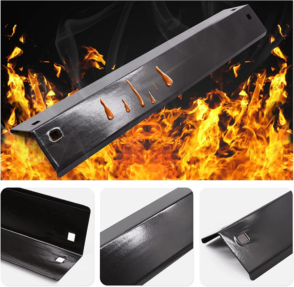 Criditpid installed burner inside grill showing restored even cooking benefit