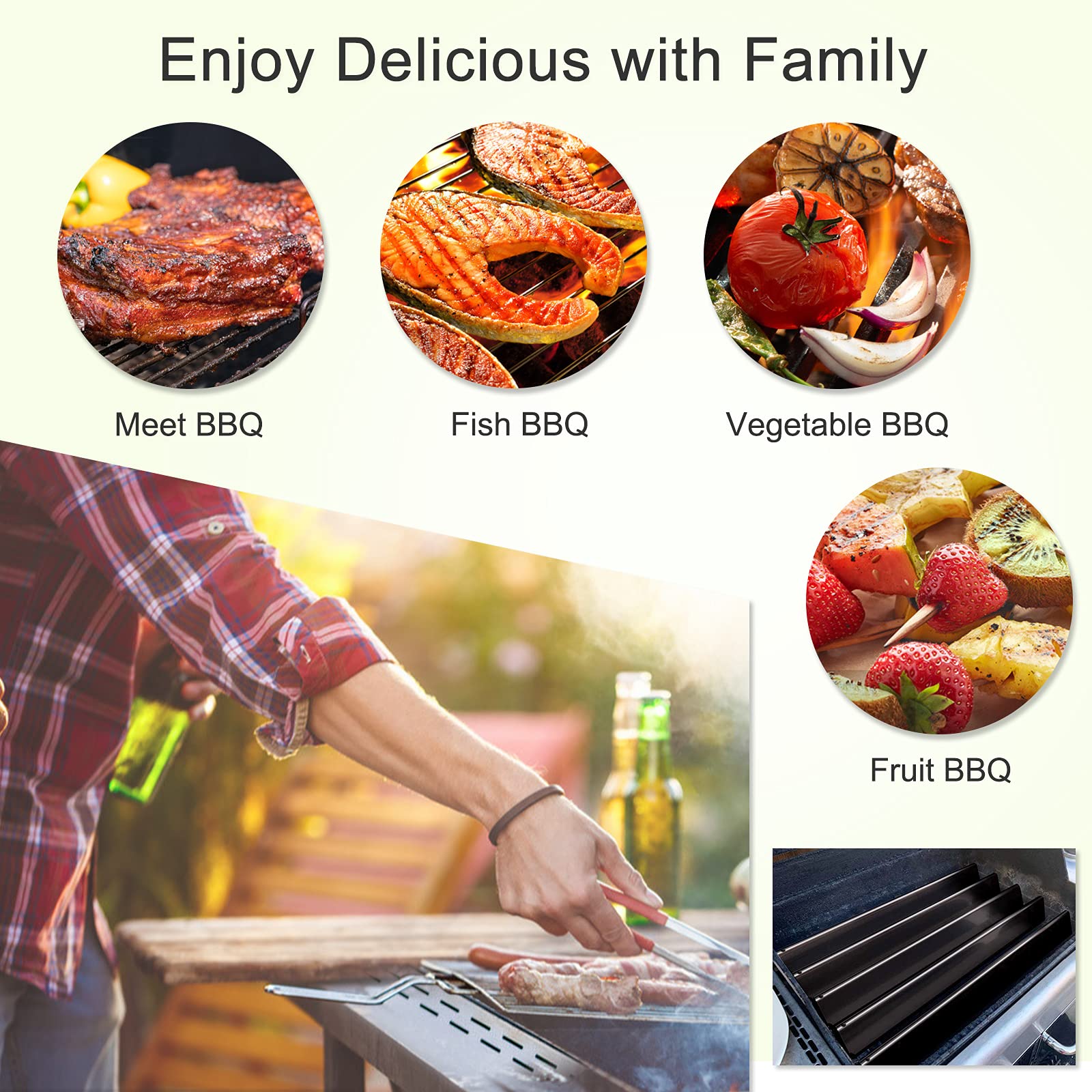 Criditpid bars in a backyard grill setup enhancing grilling control