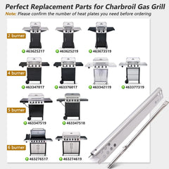 Criditpid stainless steel burner close-up showing ports and corrosion-resistant build