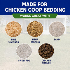 CRITTER FAVS scoop sifting sand and pine shavings to save bedding