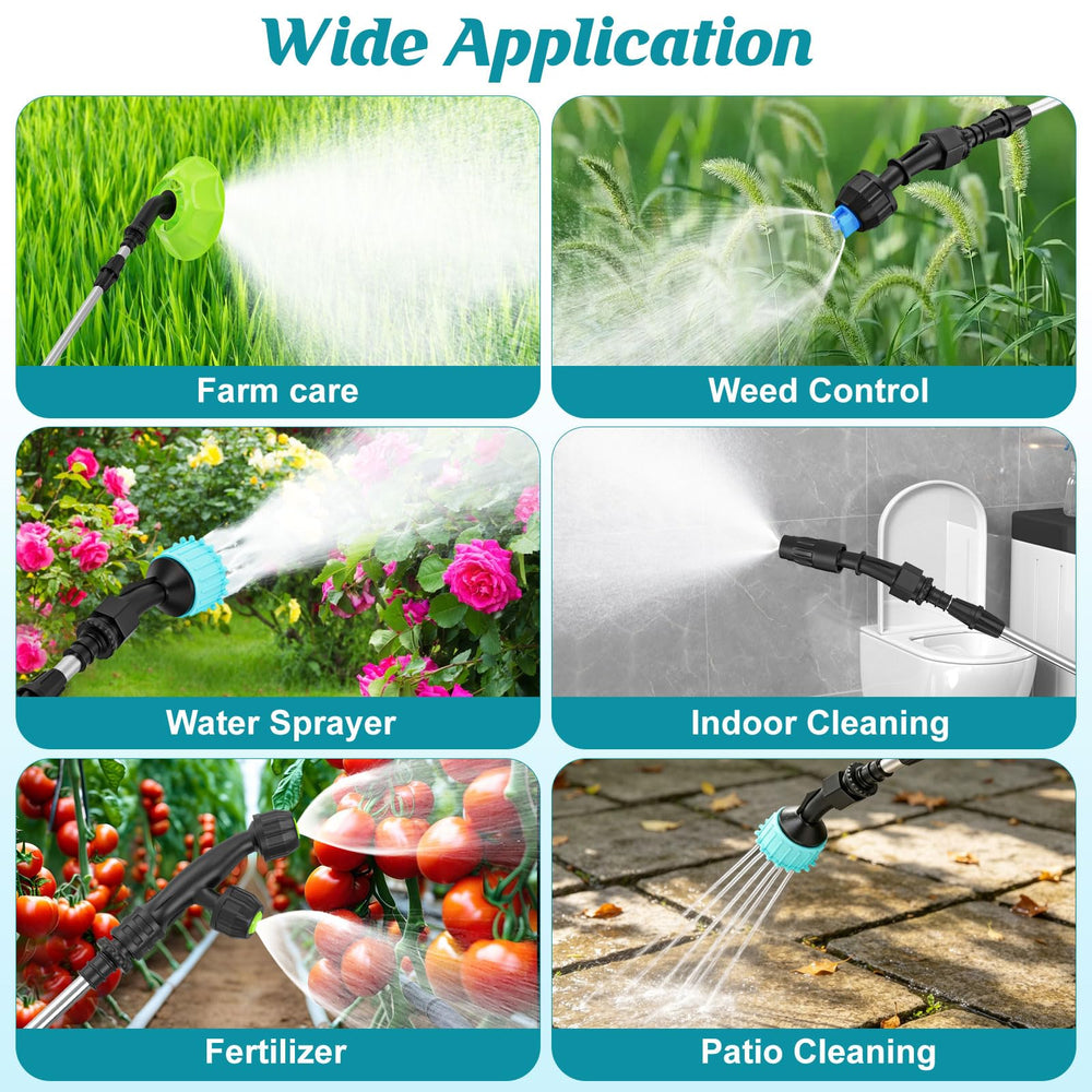 Crivnhar sprayer in garden use for efficient spraying of shrubs