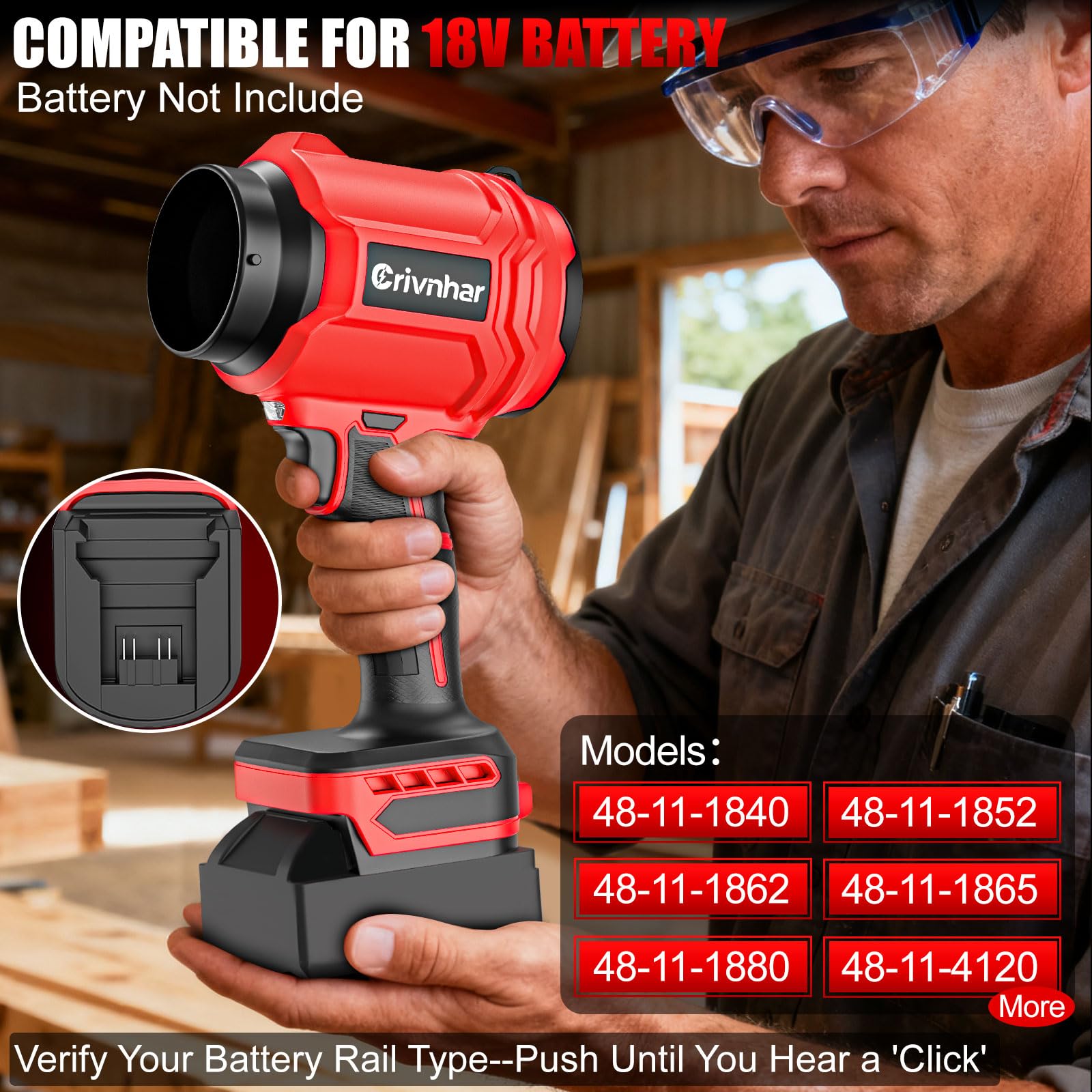 Crivnhar side profile highlighting ergonomic grip and lightweight benefits