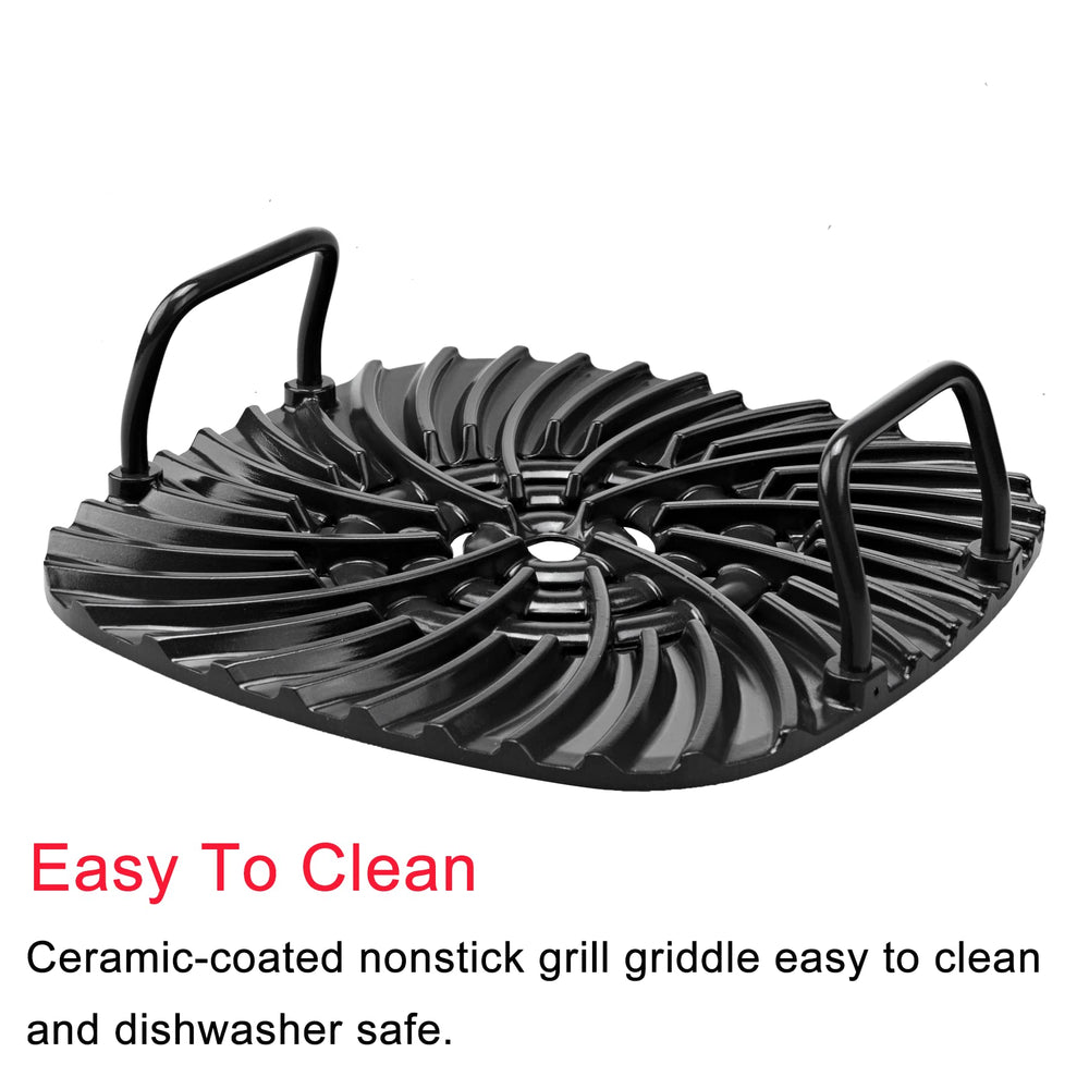 Croask grate inside dishwasher illustrating simple, low-effort cleaning