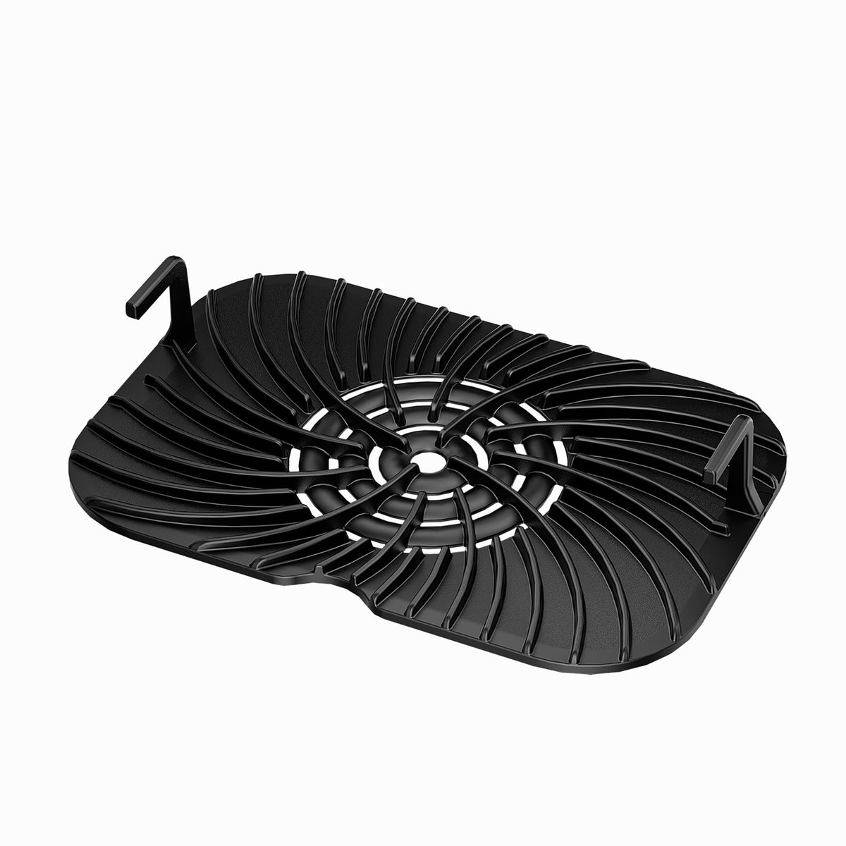 Croask front view grill grate showing fit and nonstick surface benefit