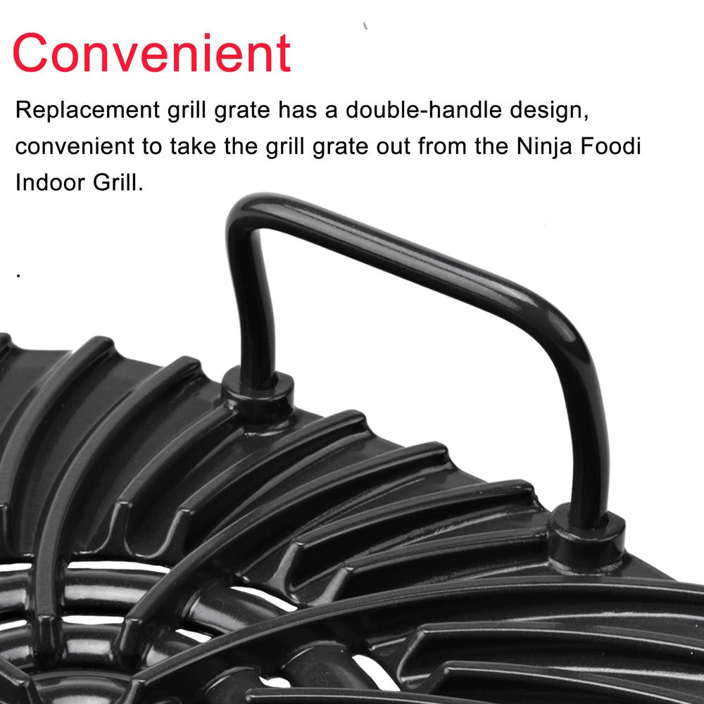 Croask grilling steak on grate demonstrating strong sear and nonstick