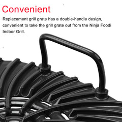 Croask grilling steak on grate demonstrating strong sear and nonstick