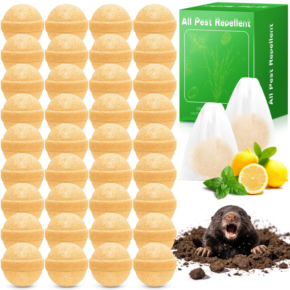 Crobirware front packaging showing 36-pack and outdoor use benefit