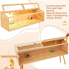 CroBlissful accessories set including waterers, nest and tools for convenience