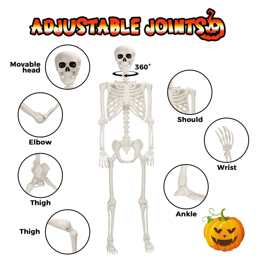 Crogift skeleton joints close-up demonstrating poseable flexibility benefit