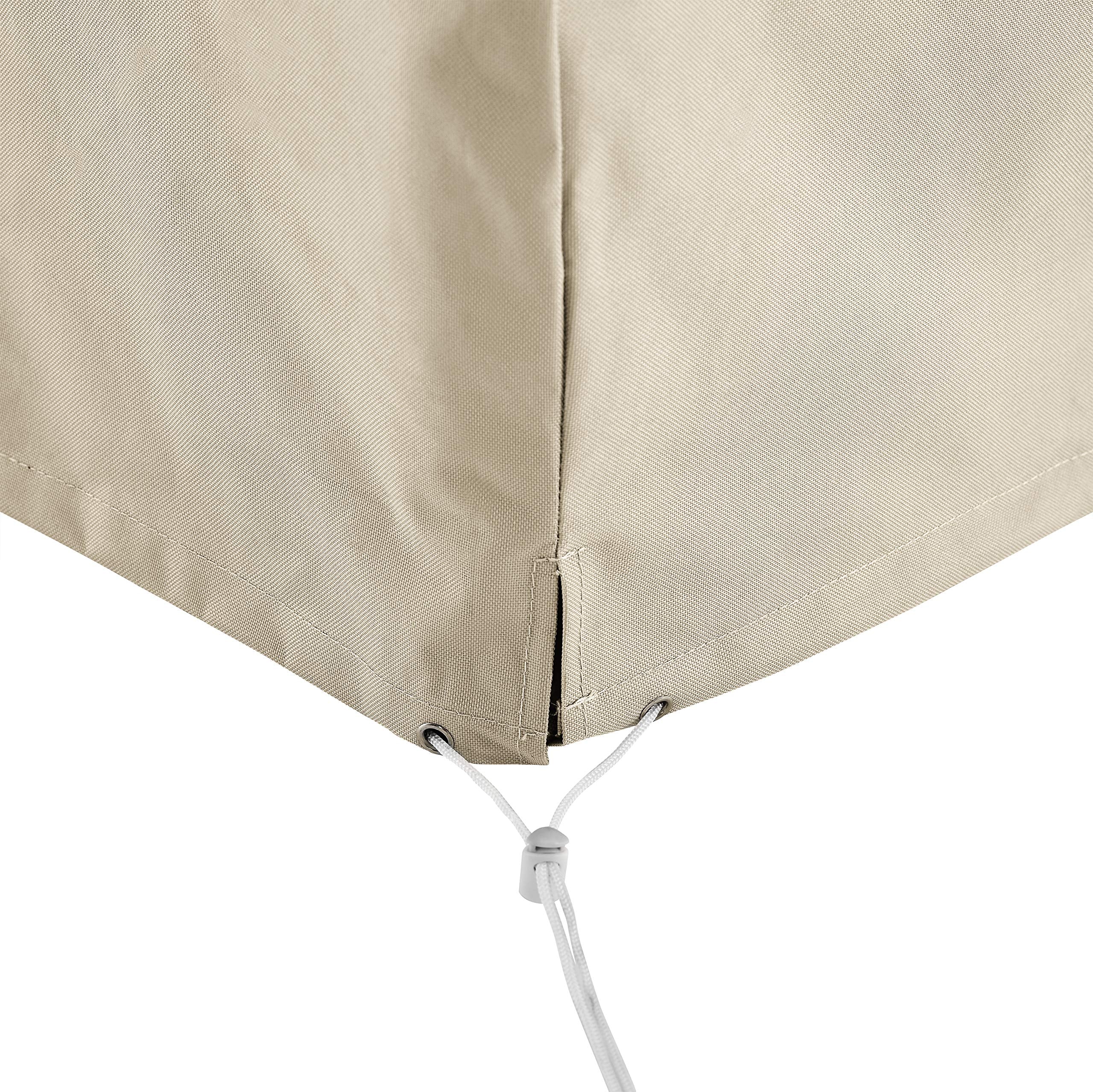 Crosley Furniture chaise cover on patio demonstrating outdoor protection
