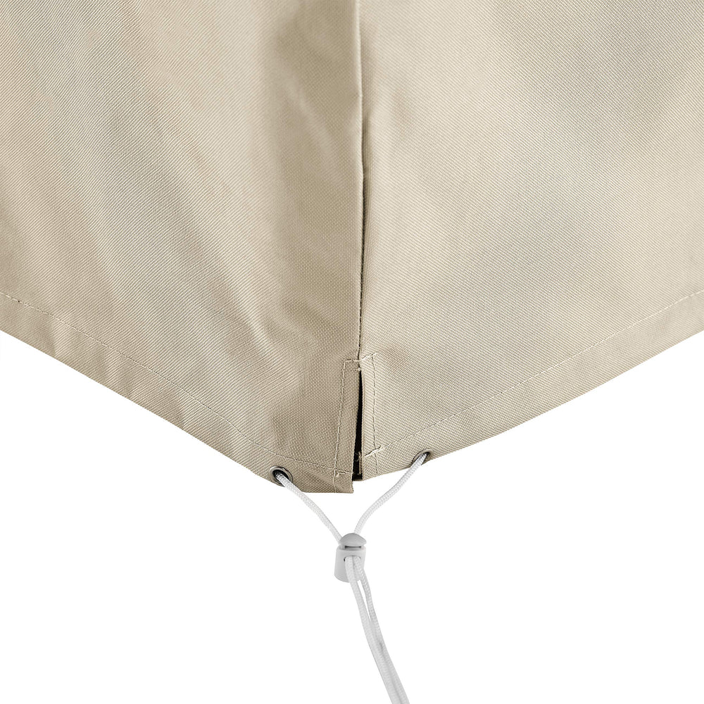 Crosley Furniture chaise cover on patio demonstrating outdoor protection