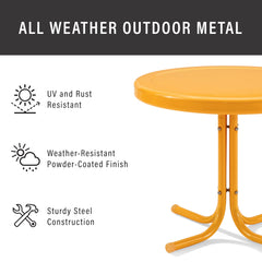 Crosley Griffith pedestal base detail demonstrating stable support