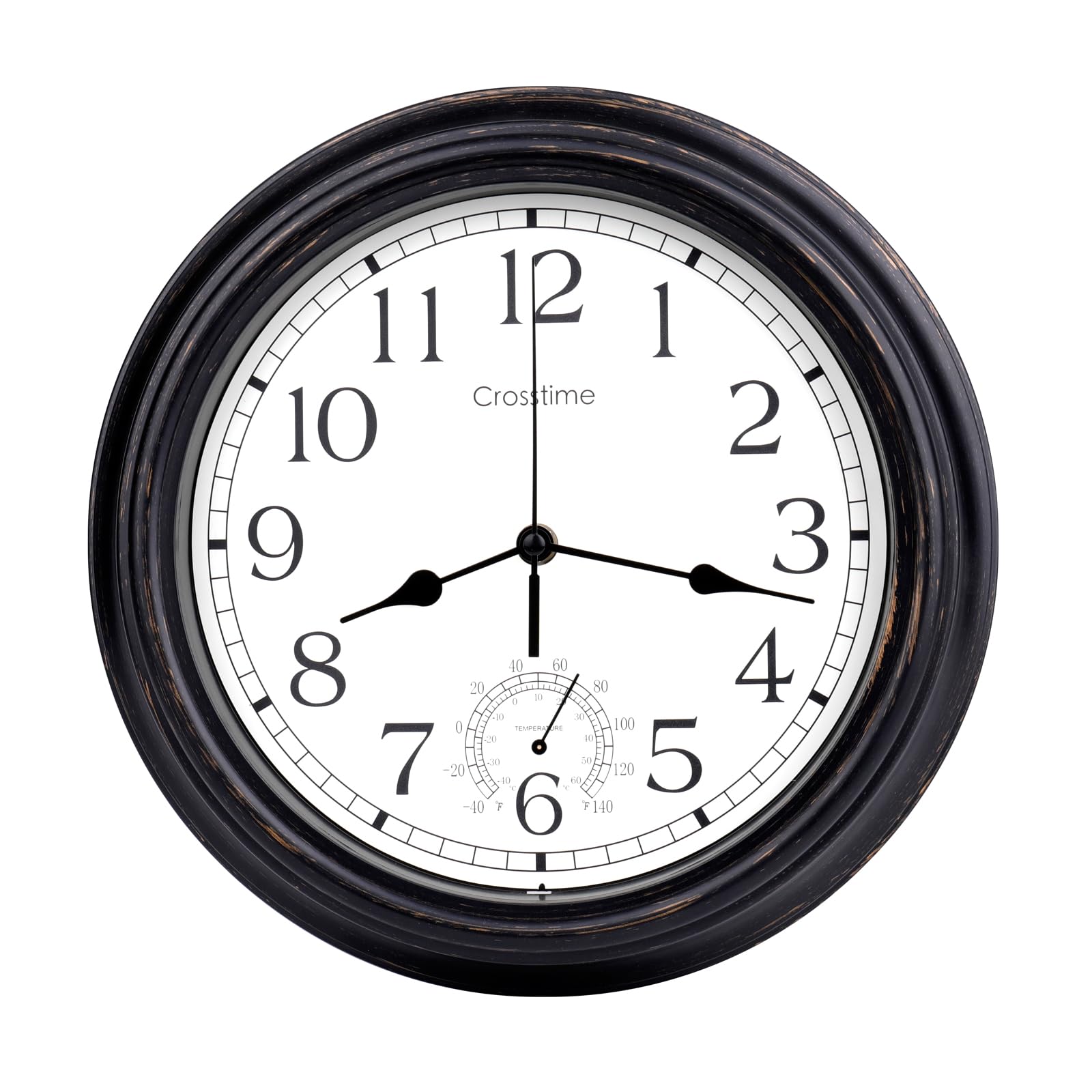 Crosstime bronze front view showing vintage style and easy readability