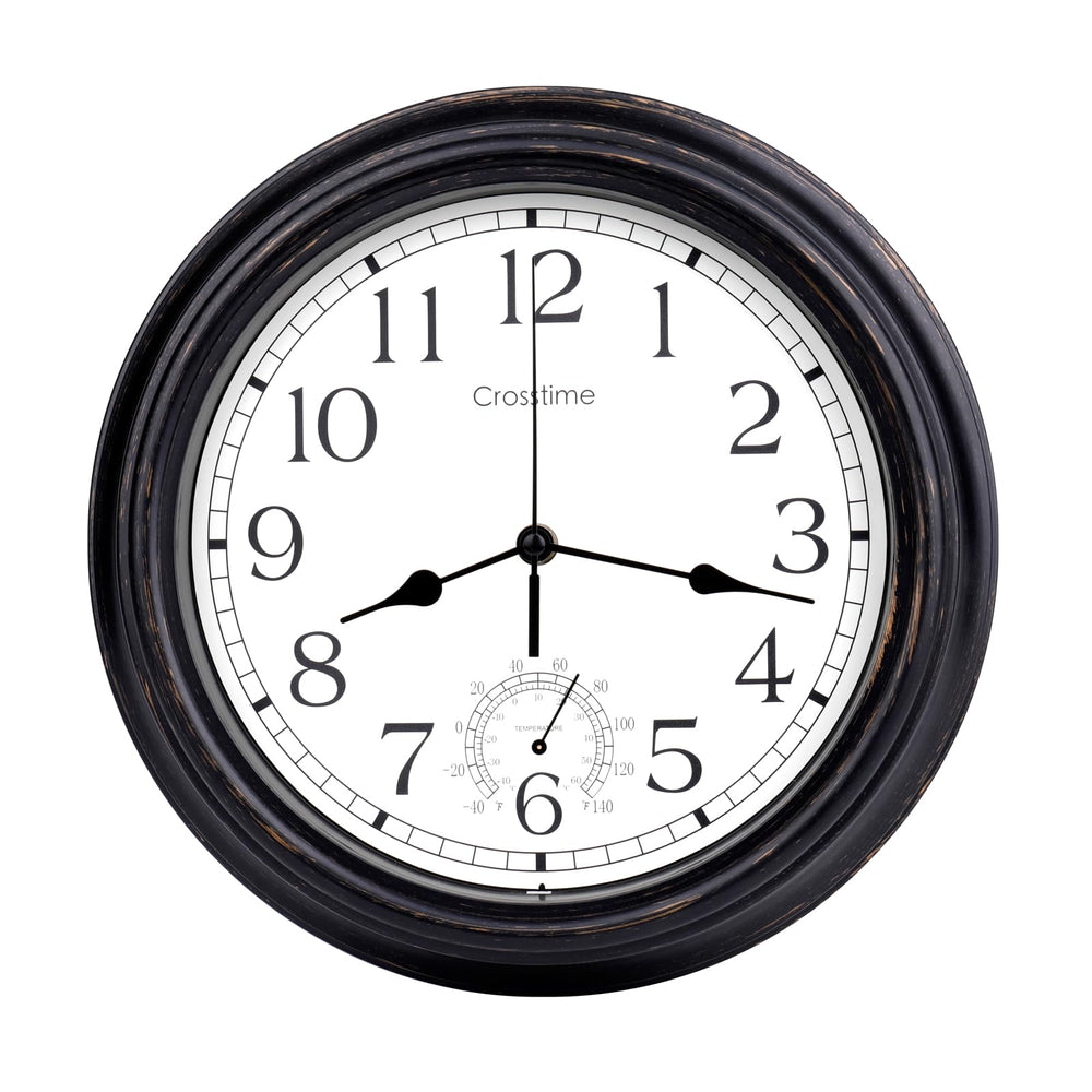 Crosstime bronze front view showing vintage style and easy readability