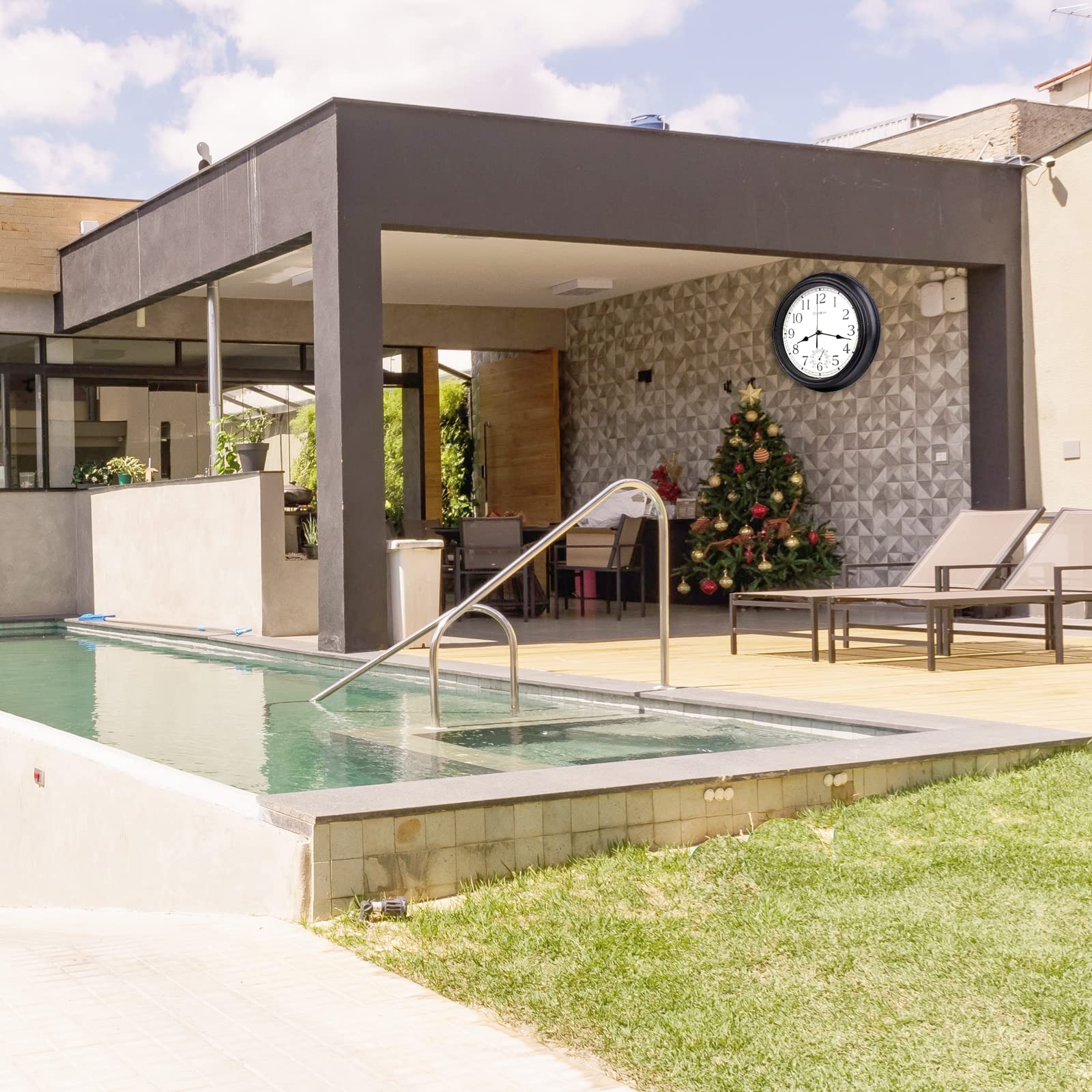 Crosstime by poolside lifestyle scene showing weather-resistant design