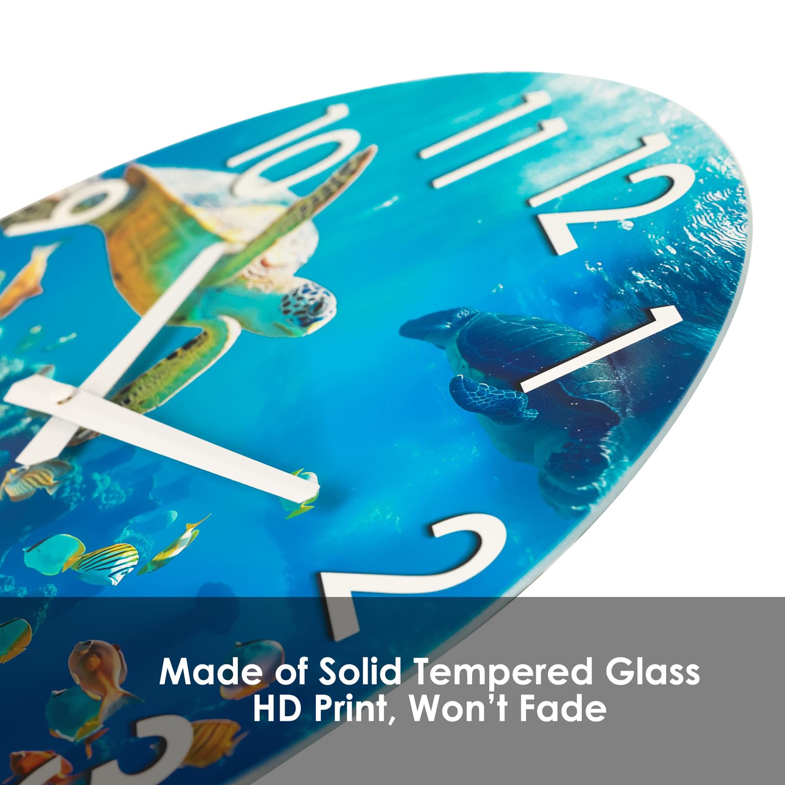 Crosstime close-up of sea turtle graphic highlighting coastal style