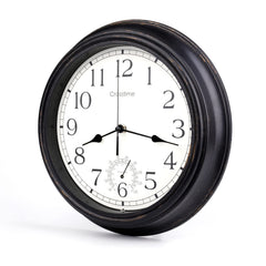Crosstime close-up of sealed glass dial highlighting waterproof protection