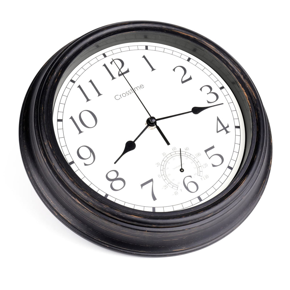 Crosstime label and hang point showing simple installation benefit