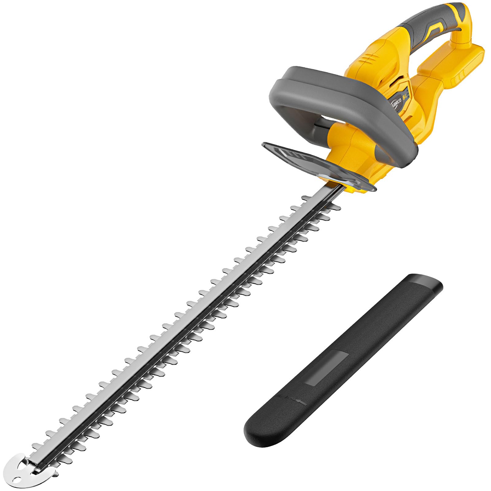 Crtbelfy trimmer front view showing compact body and benefits of portability