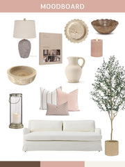 Crumbs Home styled on patio couch illustrates weather-ready outdoor styling